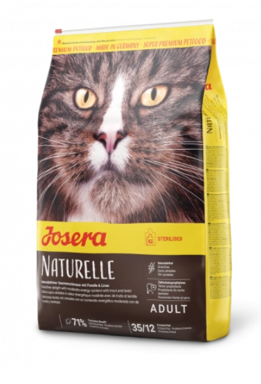 Josera Naturelle Сухий беззерновий корм для кастрованих/стерилізованих котів А06598 фото