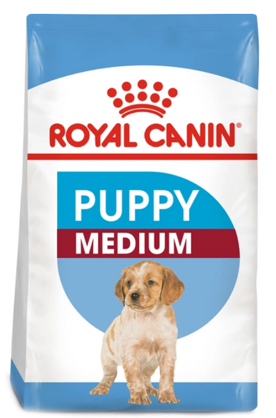 Сухий корм для цуценят середніх порід Royal Canin Medium Puppy до 12 місяців 4 кг 103 фото