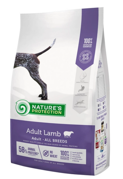 Сухий корм для собак Nature's Protection Adult Lamb All breeds 4 кг А30075 фото