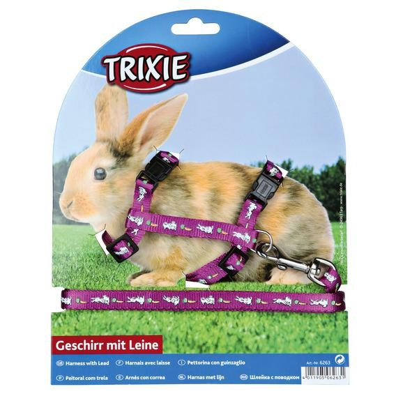 Trixie Повідок + шлея для кролика 1158 фото