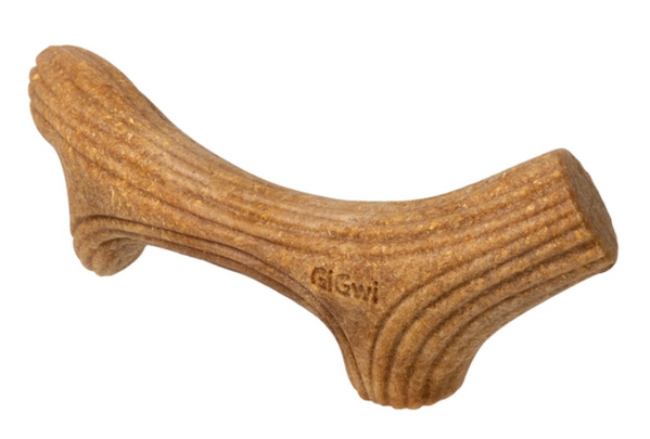 Іграшка для собак GiGwi Wooden Antler Ріг жувальний, дерево, полімер, S А23121 фото