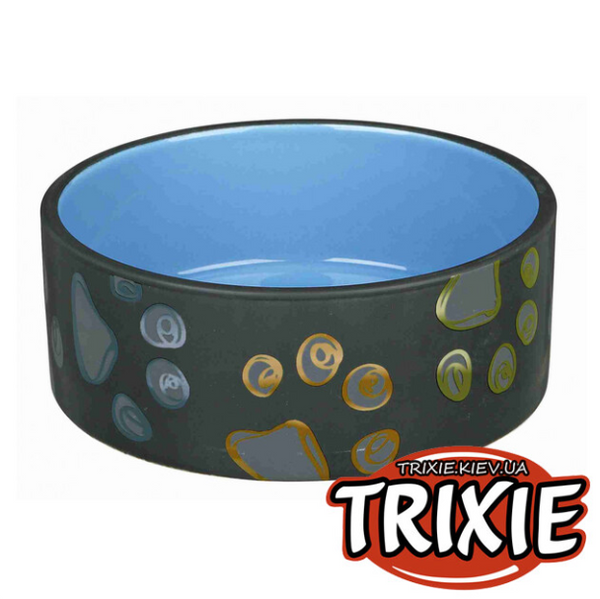 Керамічна миска Trixie Jimmy Ceramic Bowl кераміка 0.75л/o15см