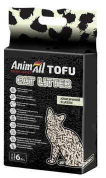 Наповнювач AnimAll Тоффу Без запаху 6 л