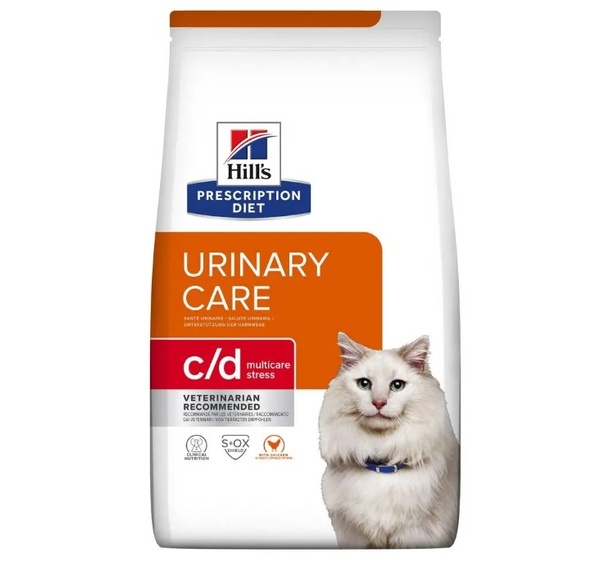 Hill's Prescription Diet Urinary Care c/d Multicare Stress Сухий корм для котів з куркою а21509 фото