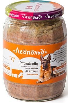 Леопольд Готовий Обід з телятиною 720г А01963 фото