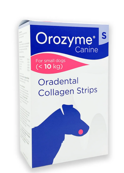 Orozyme - Жувальні смужки Орозим для гігієни ротової порожнини собак, S (224 г)
