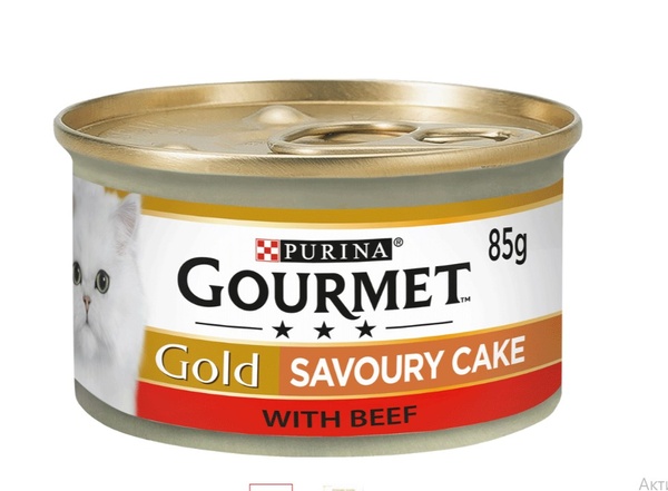 Purina Gourmet Gold Вологий корм для котів паштет з яловичиною 85 г 406 фото