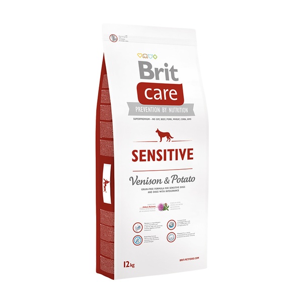 Сухий корм Brit (Брит) Care Sensitive Venison & Potato (для собак всіх порід) з олениною і картоплею 9810 фото