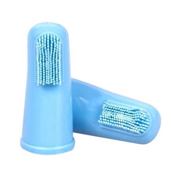 Зубна щітка м'яка насадка на палець із силікона Happet А22212 фото