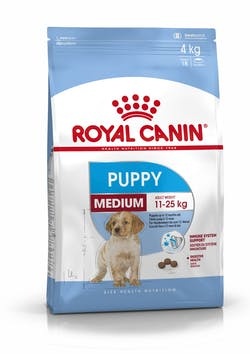 Сухий корм Royal Canin (Роял Канін) MEDIUM PUPPY для цуценят (вага дорослої собаки від 11 до 25 кг) до 12 місяців А01322 фото