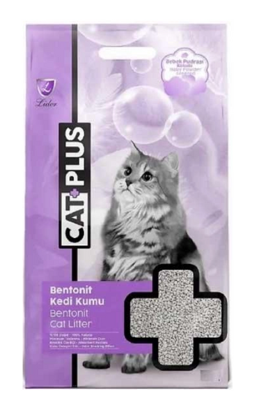 Бентонітовий наповнювач для котів з ароматом лаванди CatPlus 5 л