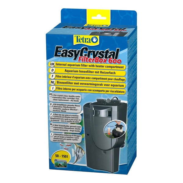 Tetra EasyCrystal FilterBox 600 внутрішній фільтр для акваріума від 50 до 150 л (Тетра) 8889 фото