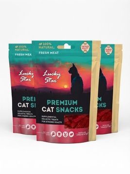 Lucky Star Міні соломка з качиного м'яса для котів А36254 фото