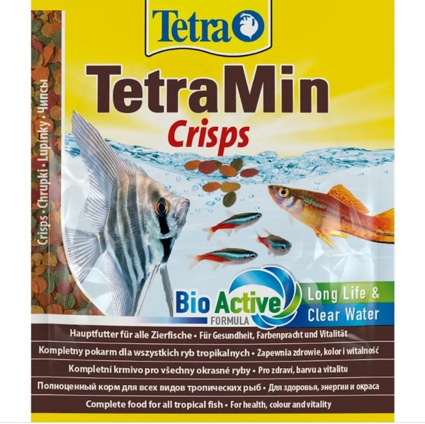Tetra Min Pro Crisps Сухий корм для акваріумних риб в чіпсах 12 г (Тетра) 4762 фото