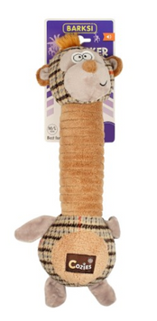 Іграшка Barksi Squeaker Monkey мавпа з пищалкою 37 см