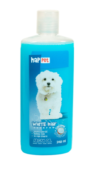 Happet Шампунь для Собак з Білою Шерстю 240 мл А07824 фото
