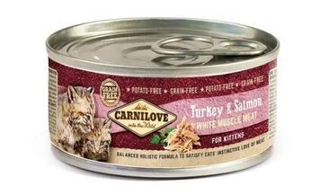 Carnilove Turkey & Salmon for Kittens вологий корм для кошенят (лосось та індичка) А13637 фото