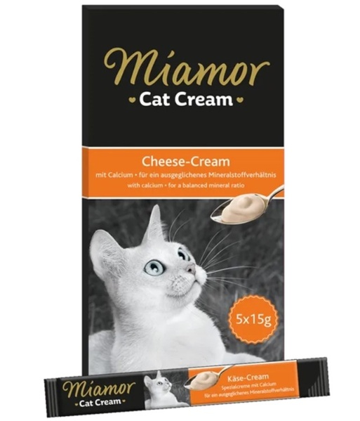 Miamor Cream Сheese Ласощі для котів з сиром, 1 шт. А31056 фото