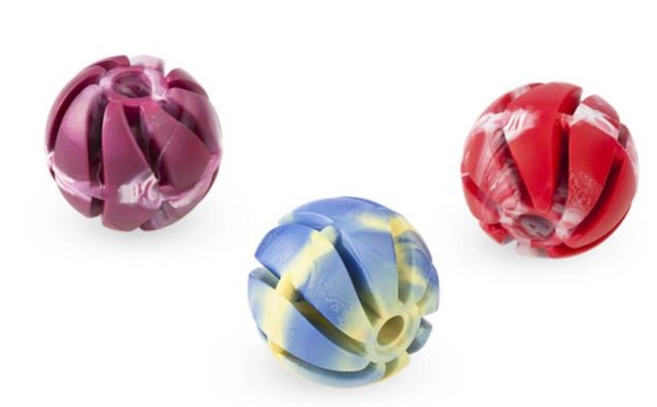 Іграшка для собак Sum-Plast М`яч з спіралю (колір в асортименті) 7см А03145 фото