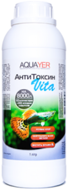 Aquayer АнтиТоксин Vita 1 л для підготовки водопровідної води