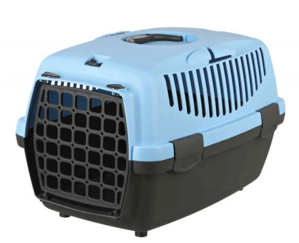 Перенесення для собак та кішок Trixie Capri 1 48 х 32 х 31 см до 6 кг синій/сірий 8384 фото