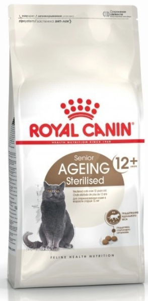 Сухий корм Royal Canin Ageing 12+ Sterilised для стерилізованих котів старше 12 років А01292 фото
