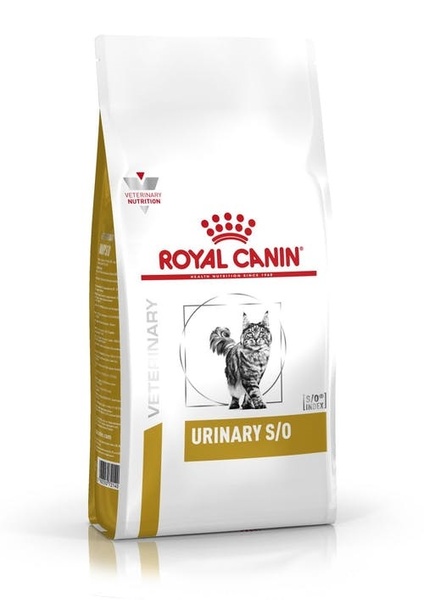 Лікувальний корм Royal Canin URINARY S/O для котів при захворюваннях нижніх сечовивідних шляхів