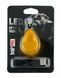 Led брелок-ліхтарик діамант HapPet, 4*3*6см помаранчевий