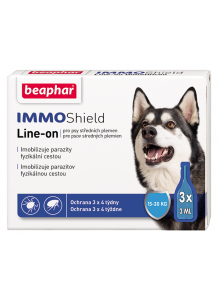 BEAPHAR (Беафар) IMMO Shield протипаразитарні краплі для собак малих порід від 15 до 30 кг А04317 фото