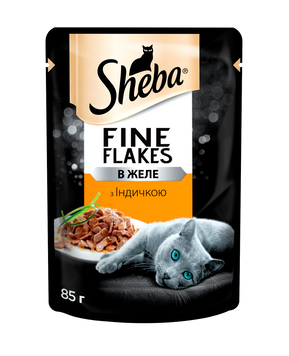 Sheba (Шеба) індик в желе 85г А02363 фото