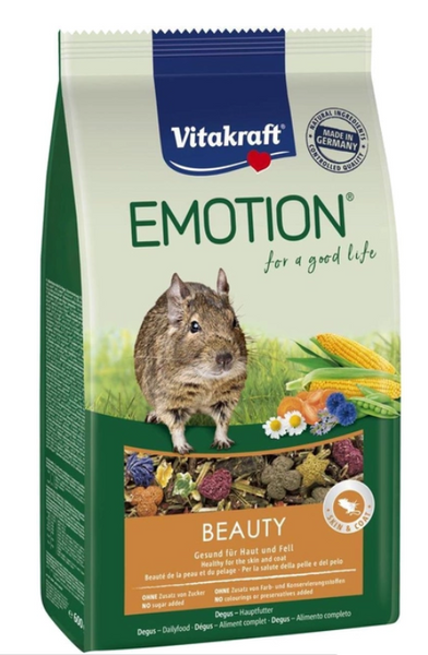 Vitakraft (Вітакрафт) Emotion Beauty корм для дегу 600г 7751 фото