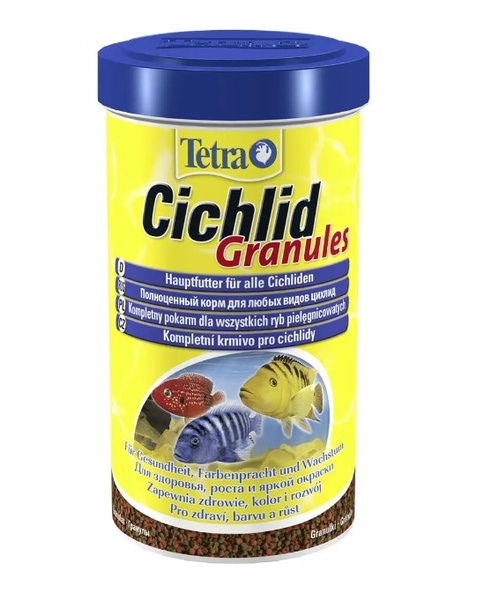 Tetra Cichlid Granules Сухий корм для акваріумних риб (цихлід) в гранулах (Тетра) 500 мл
