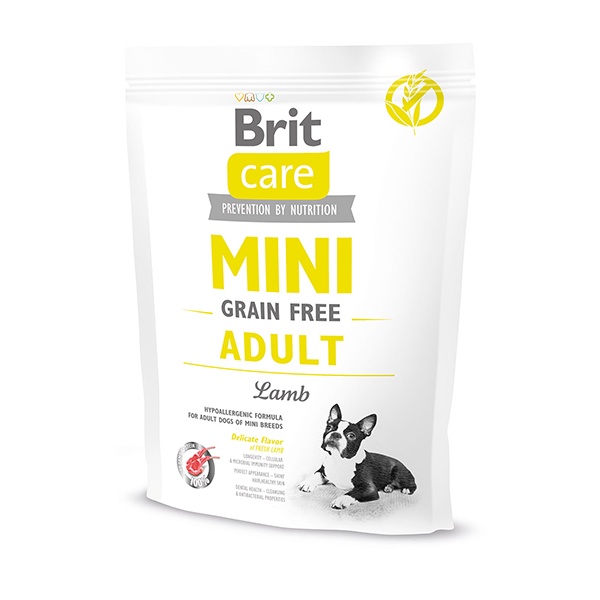 Сухий корм Brit (Бріт) Care Mini Adult з ягням для дорослих собак мініатюрніх порід