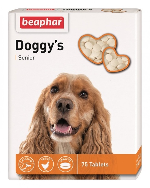 Beaphar (Беафар) Doggy's Senior (вітаміни для собак старше 7 років)