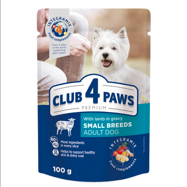 C4Р Premium пауч янгя в соусі для собак малих порід 100г