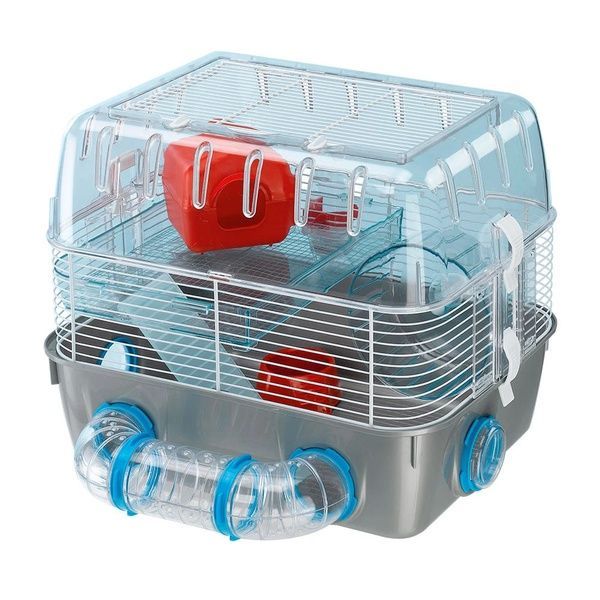 Двоповерхова клітка для хом'яків Ferplast COMBI 1 FUN 40,5*29,5*32,5см