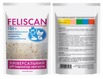 Феліскан (Feliscan) &ndash; індикатор pH сечі у тварин