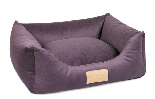 Лежак для собак 52*40*17 см Pet Fashion «MOLLY» фіолетовий А12483 фото