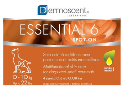 Dermoscent Essential 6 spot-on Краплі на холку для собак вагою до 10 кг(1 ампула)