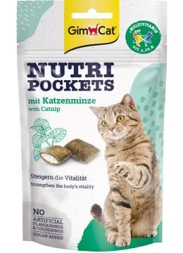 Gimcat Nutri Pockets з котячої м'ятою і мультивитаминами 60 г А12750 фото