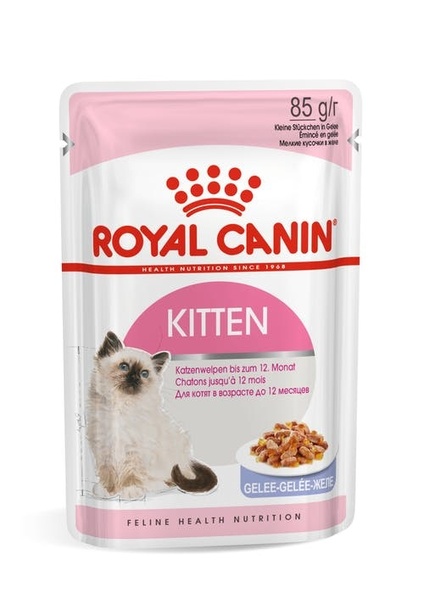 Royal Canin (Роял Канін) Kitten Jelly ( для кошенят віком до 12 місяців, шматочки в желе )