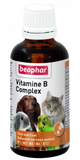Вітамін B Комплекс Beaphar для собак, котів, птахів та гризунів 50 мл А12758 фото