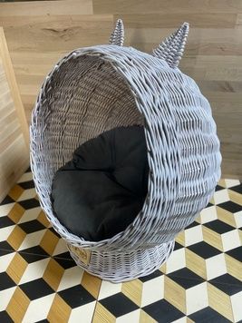 Лежак Relax білий, 60см