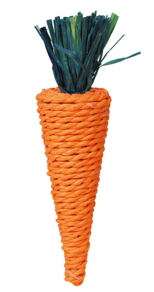 Іграшка Trixie для гризунів Морква сизаль 20см 3629 фото