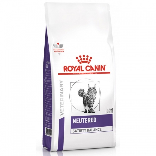 Royal Canin Neutered Satiety Balance medicated food for adult spayed/neutered cats or cats prone to gaining excess weight