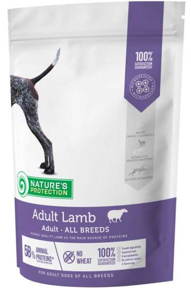Сухий корм для собак Nature's Protection Adult Lamb All breeds 500 г