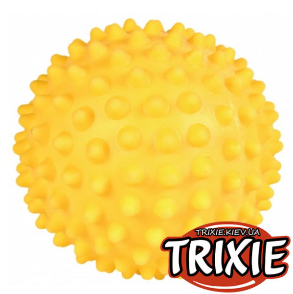 Вініловий м'яч із шипами для собак TRIXIE 16см 7255 фото