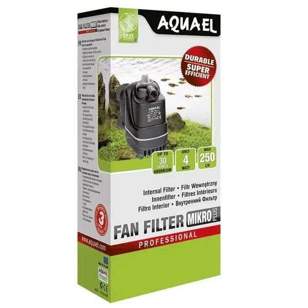 Внутрішній фільтр AQUAEL FAN MIKRO Plus для акваріума до 30 л 4300 фото