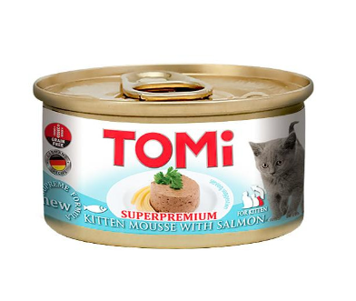Консерви TOMi Kitten with Salmon 85 г А11213 фото