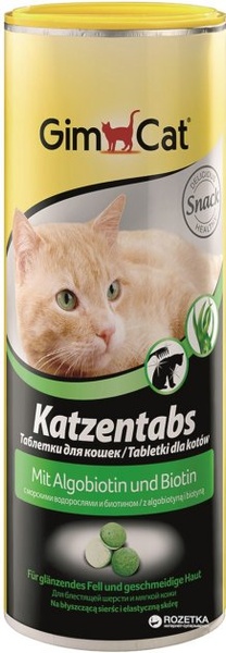 Gimcat (Джімкет) Katzentabs (з алгобіотіном і биотином)
